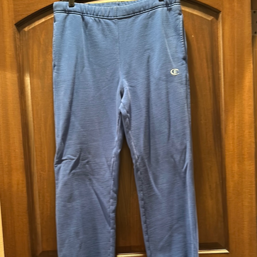 Champion heavyweight  blue sweat pants